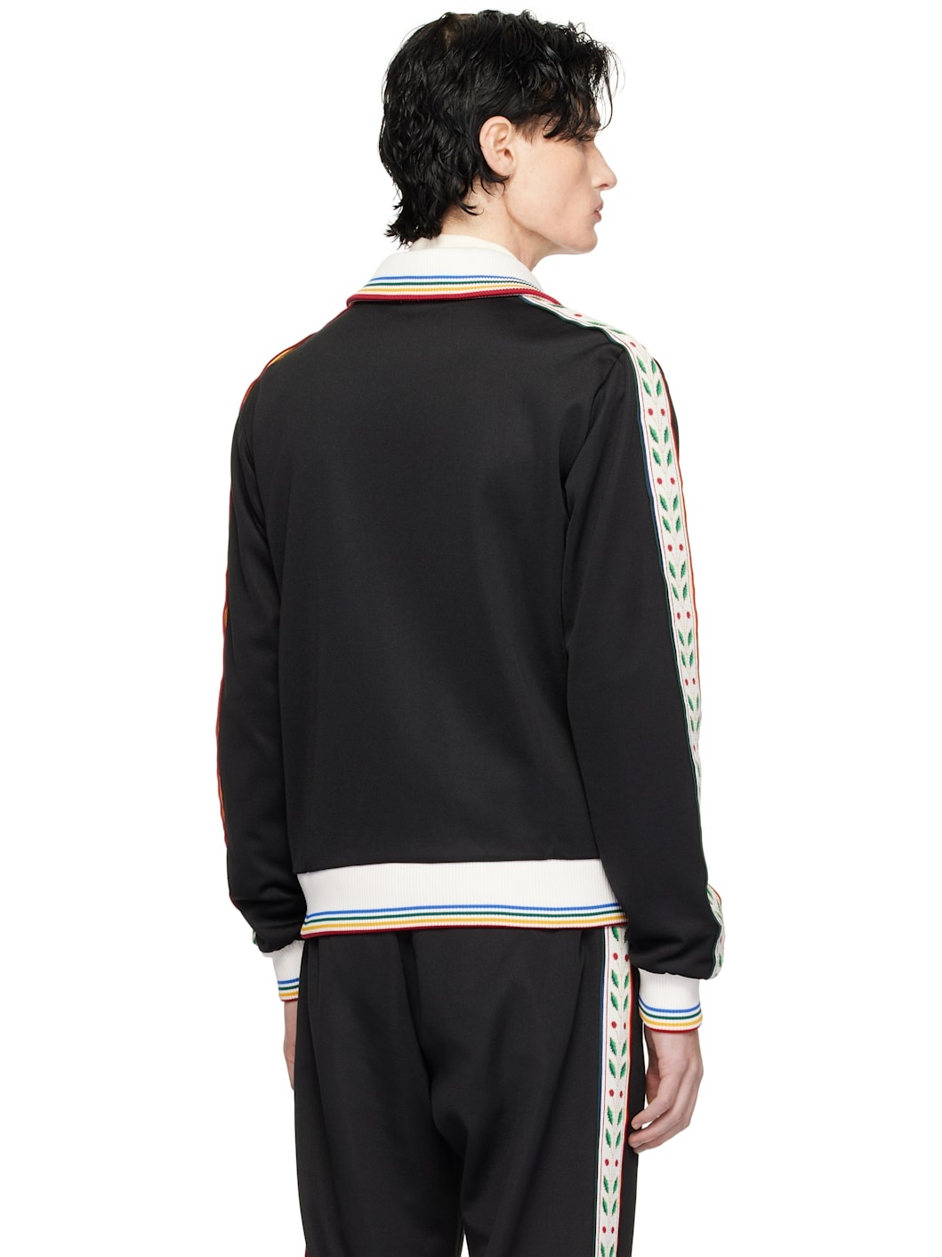 Black Laurel Track Jacket - 3