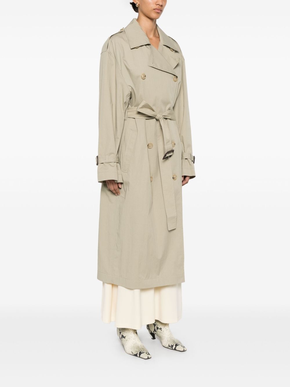 Crisp Summer trench coat - 3