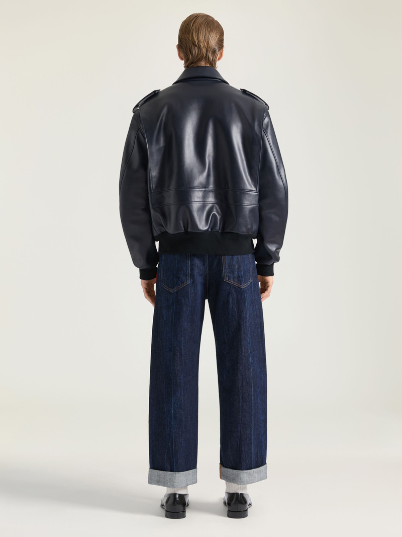 Givenchy AVIATOR JACKET IN LEATHER outlook