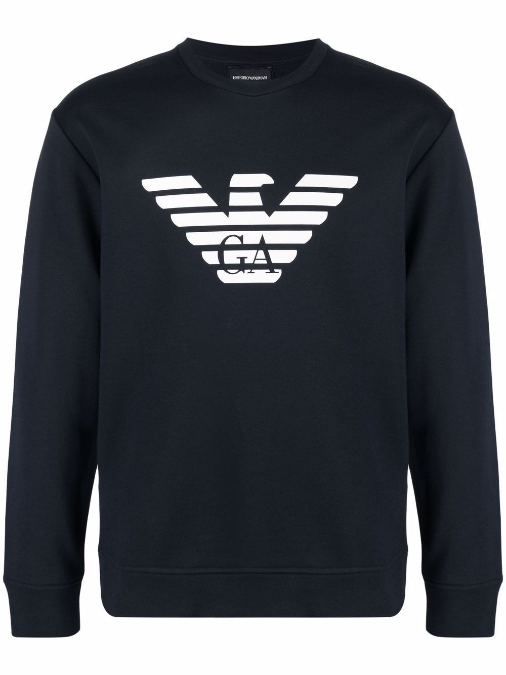Logo cotton sweatshirt - 1