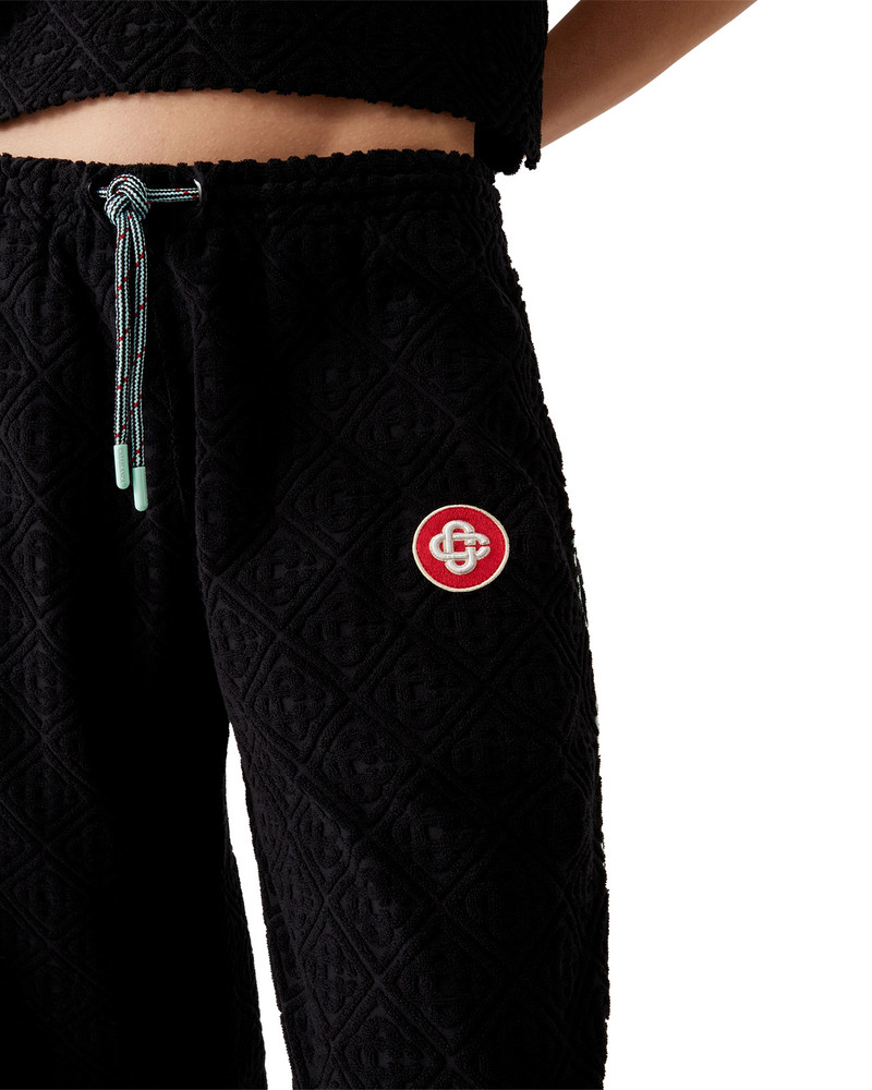 Monogram Jacquard Towelling Trousers 5
