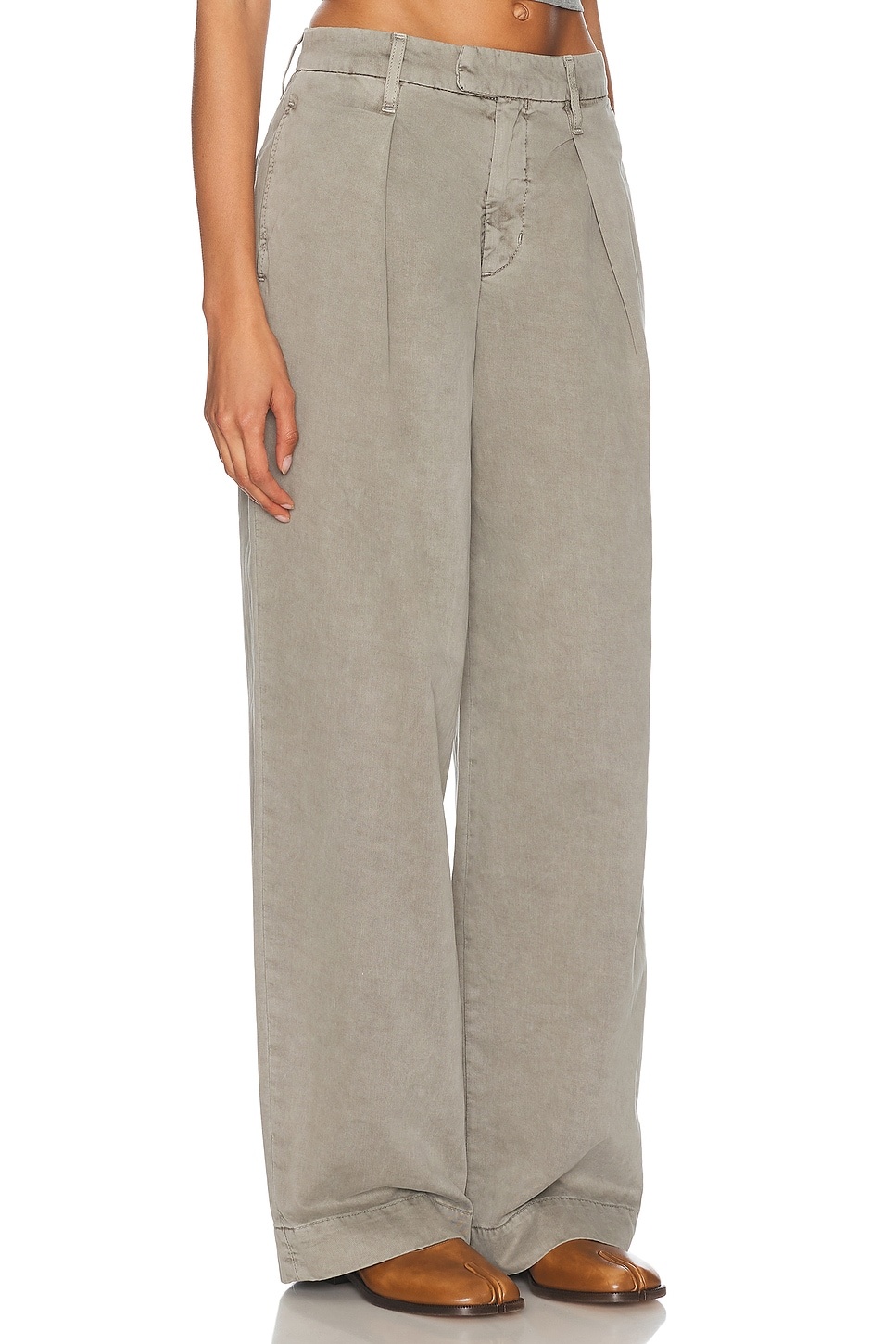 Wide Pleat Chino Pant - 2