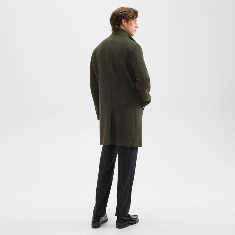 Theory Belvin Coat in Recycled Wool-Blend Melton outlook