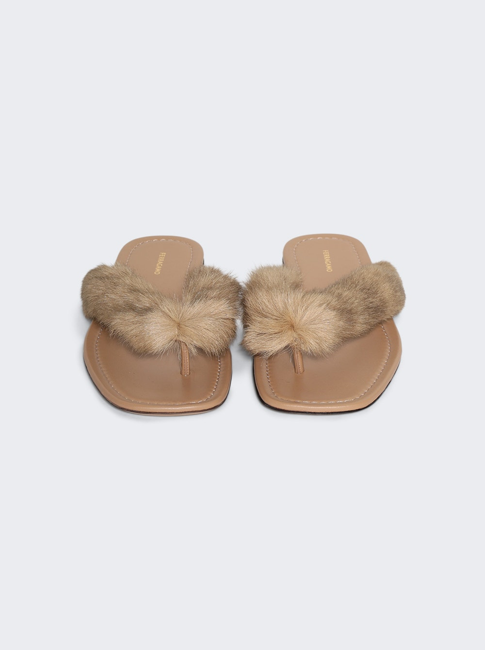 Loly Fur Sandal Melange - 3