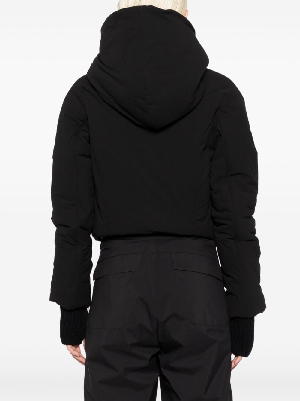 padded cropped jacket - 4