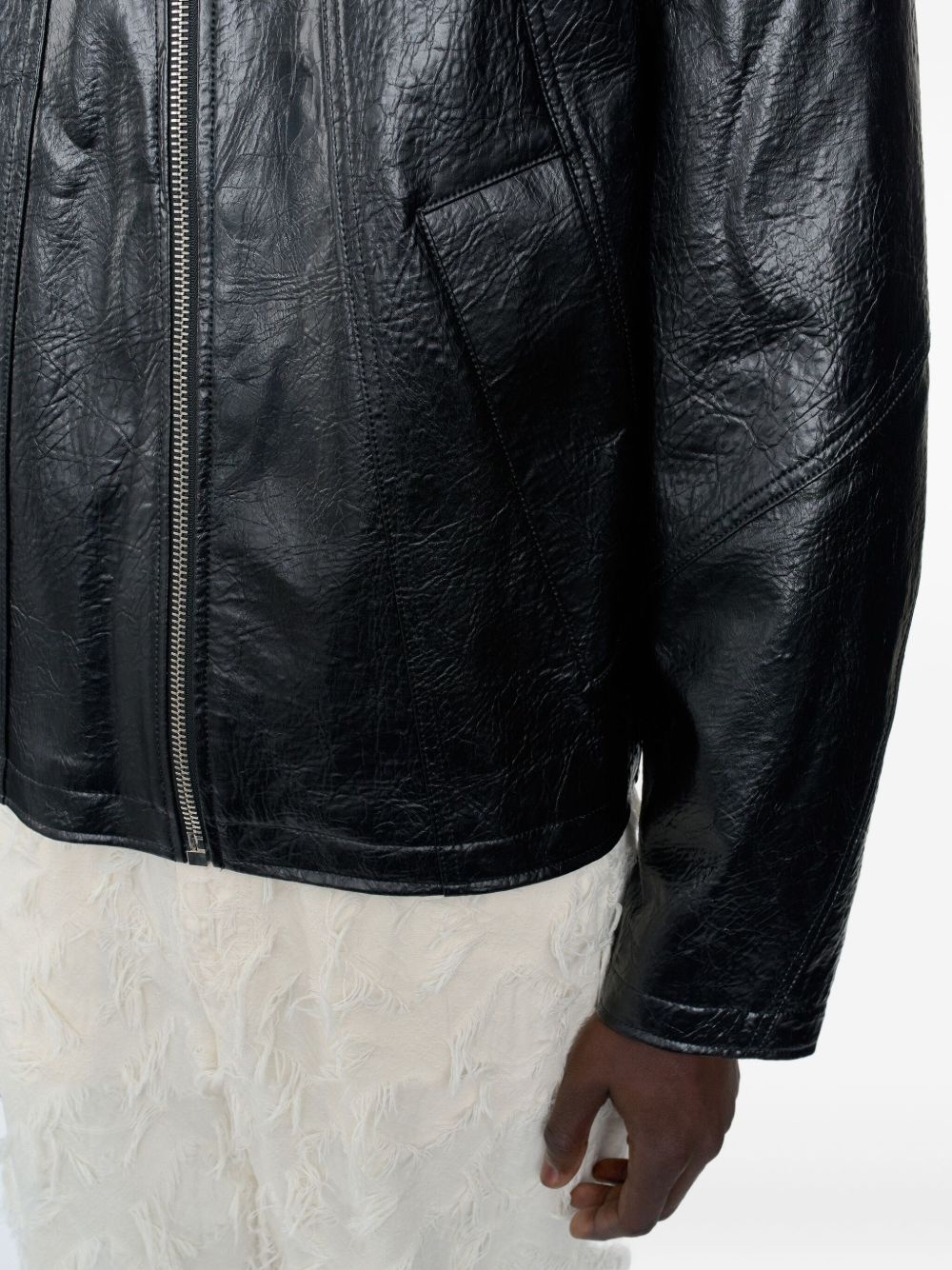 Duke faux-leather jacket - 6