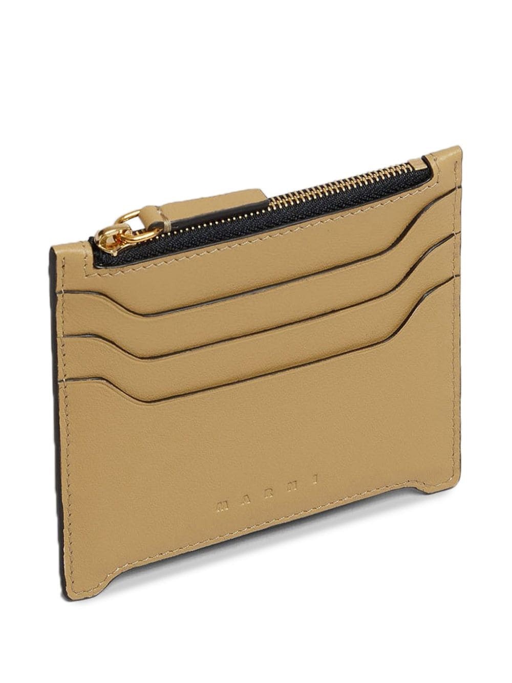 small zipped leather card case - 3