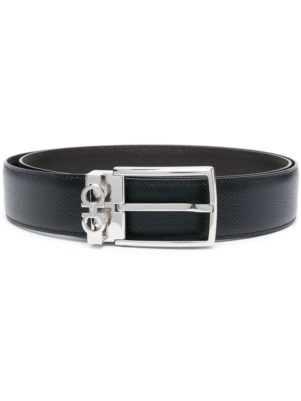 Gancini leather belt - 1