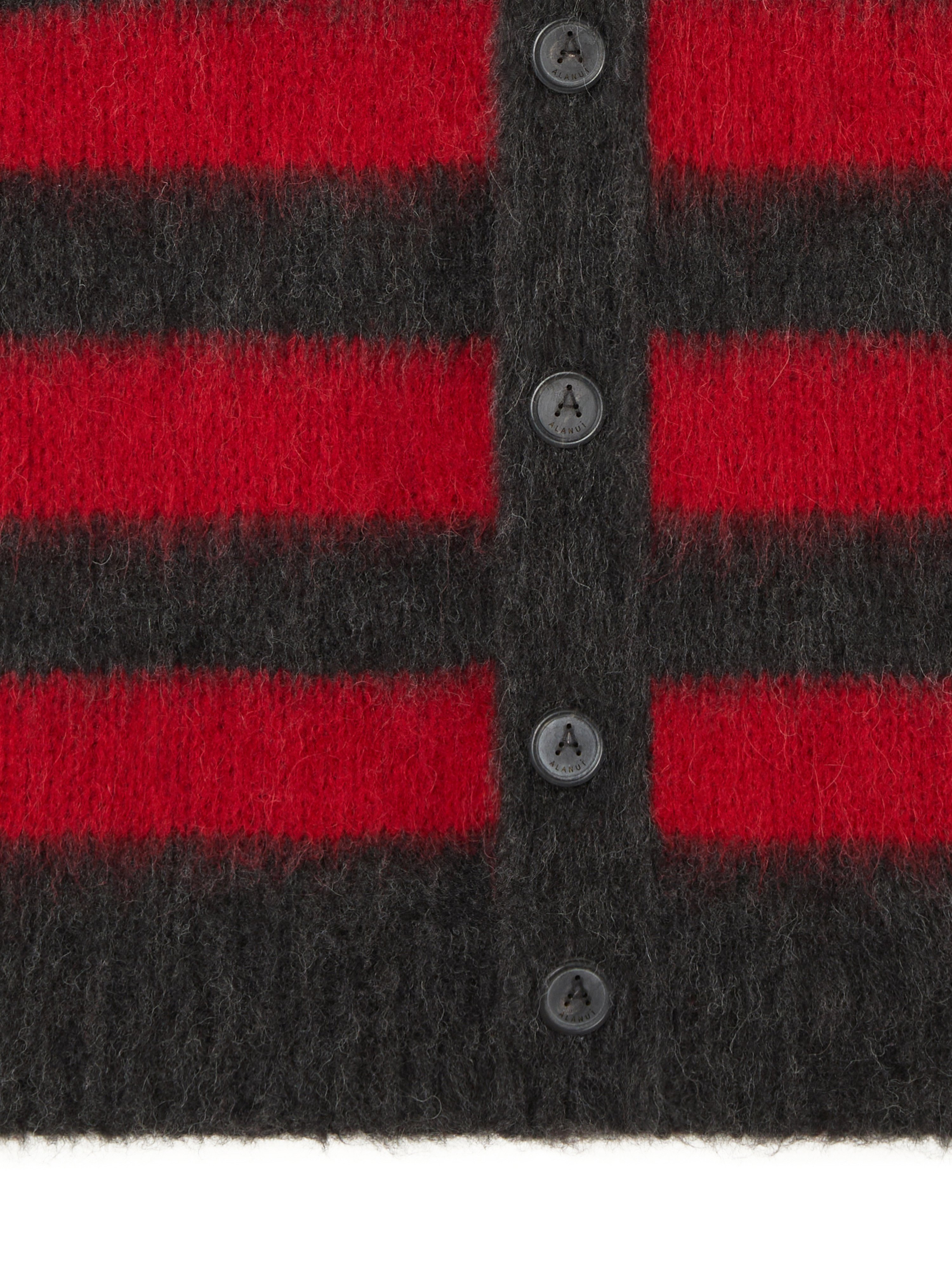 Grunge Stripes Cardigan - 7