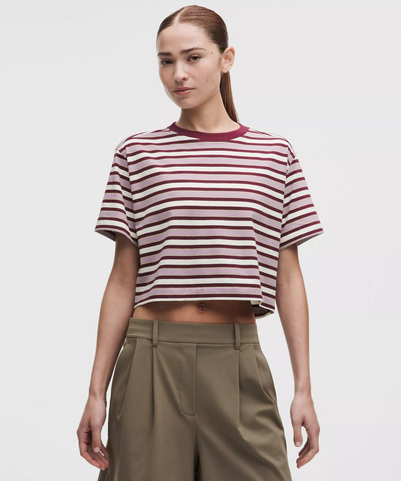 All Yours Organic Cotton Cropped T-Shirt 1