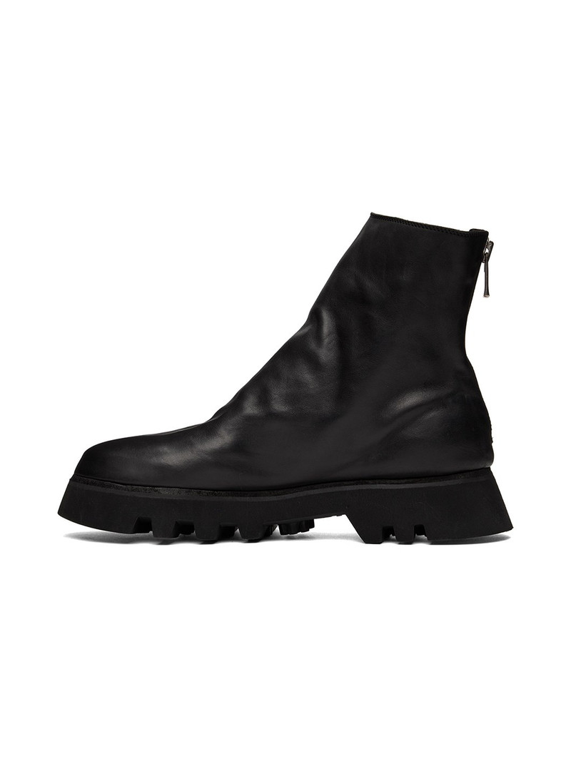 Black ZO08V Zip Boots 3