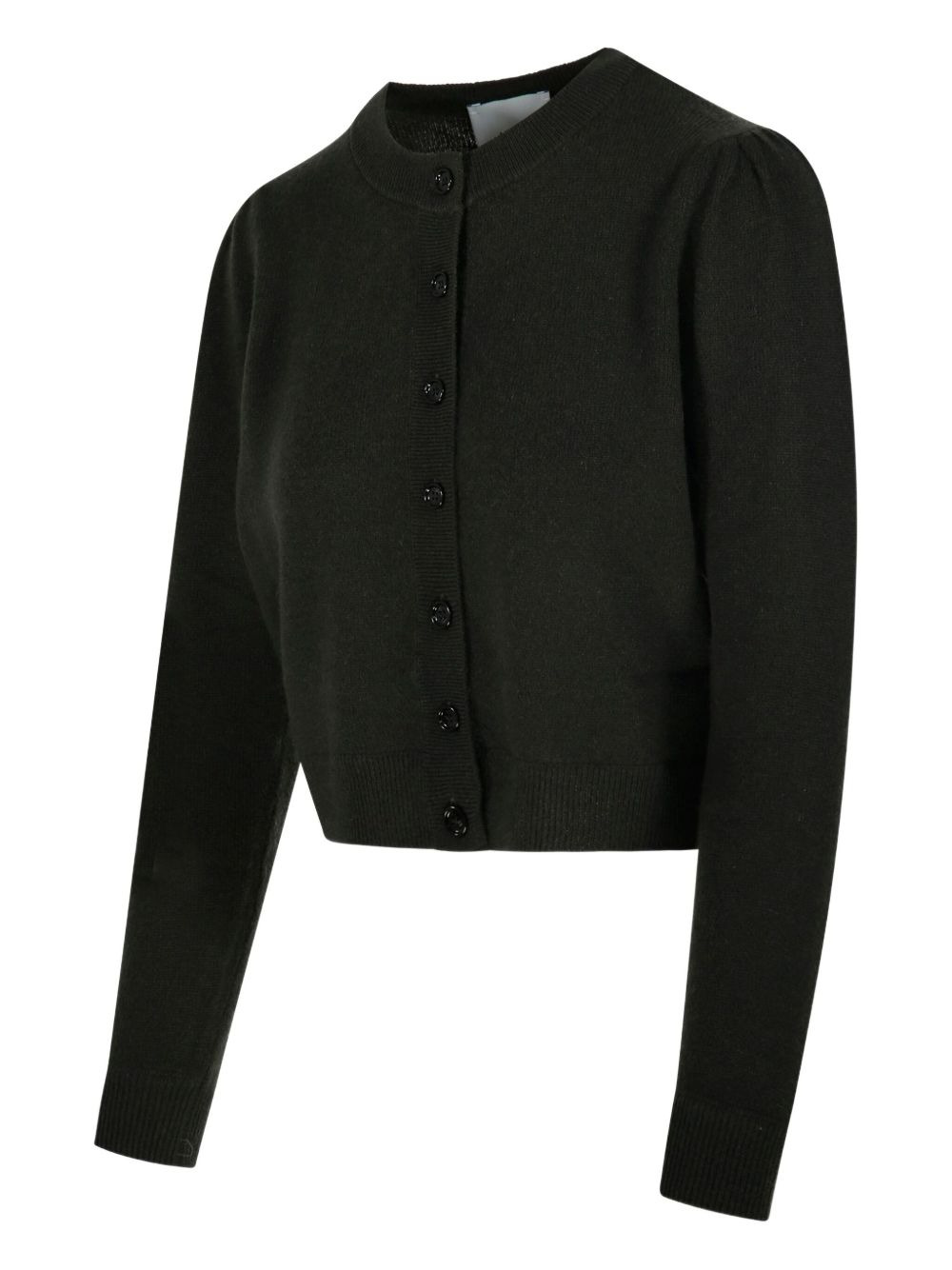 puff-sleeve cardigan - 3