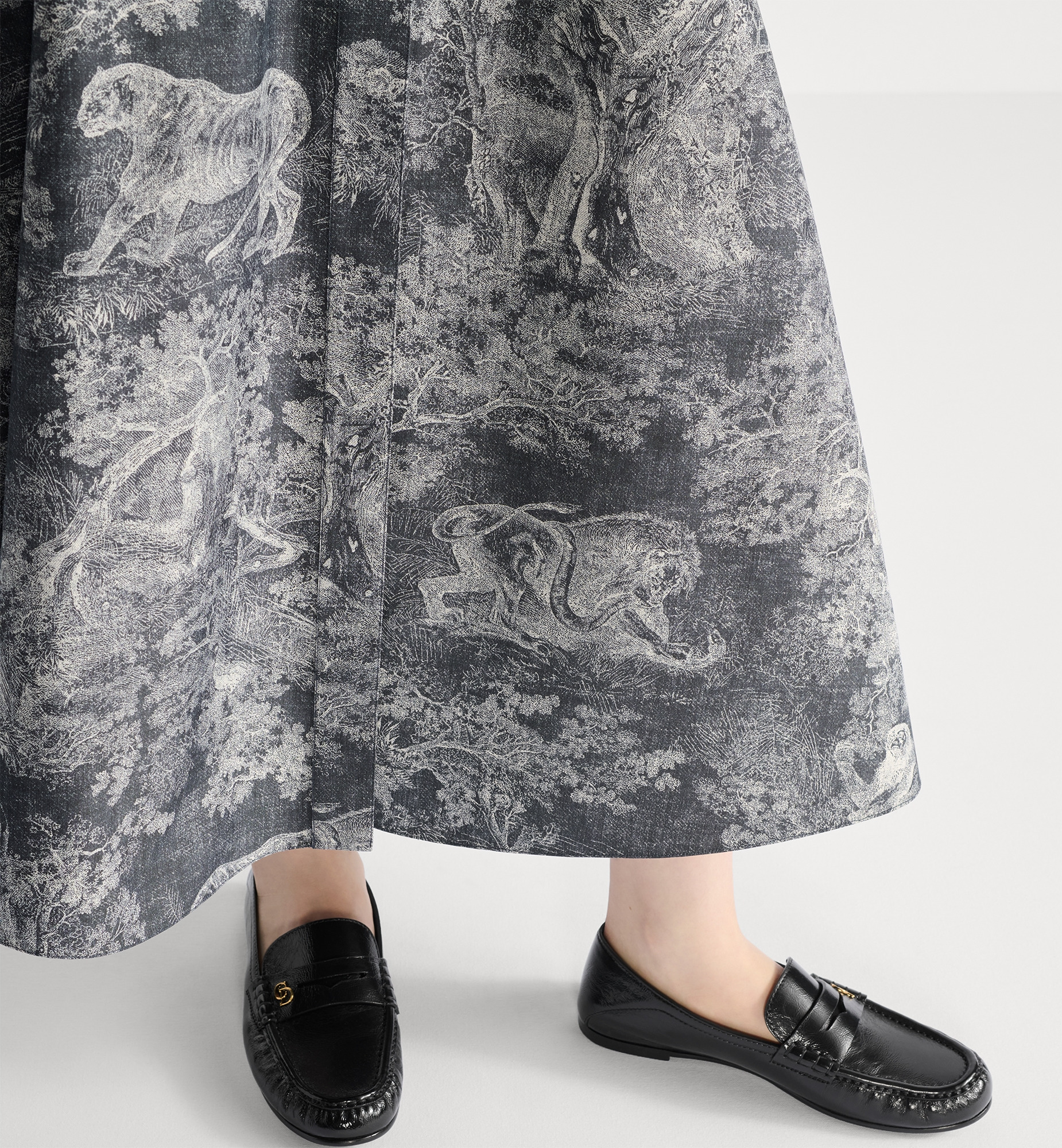 Dioriviera Mid-Length Flared Skirt - 5
