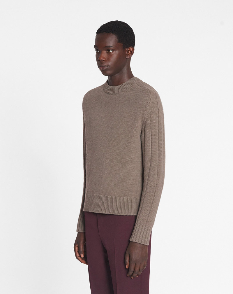 SWEATER WITH RIBBED SLEEVES 3