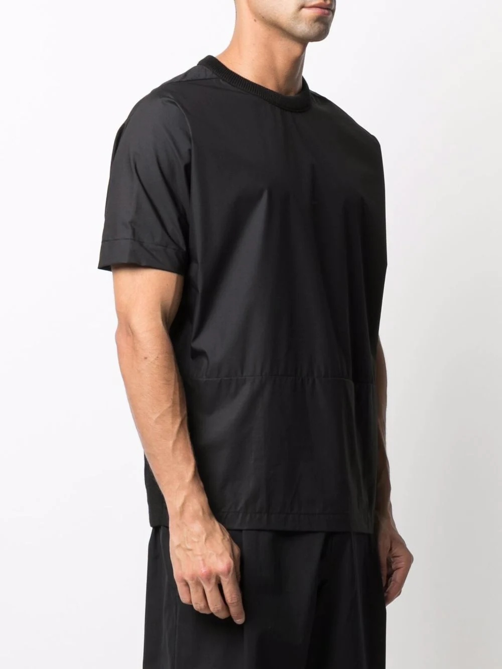 Domino panelled T-shirt - 3