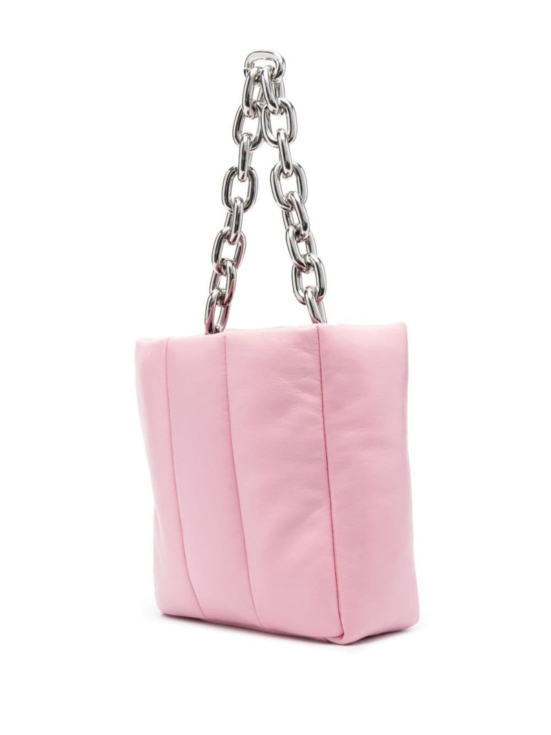 quilted leather tote bag 4