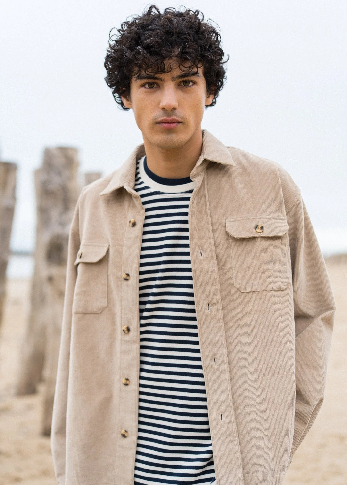 ST FIRMIN Corduroy Overshirt - 1