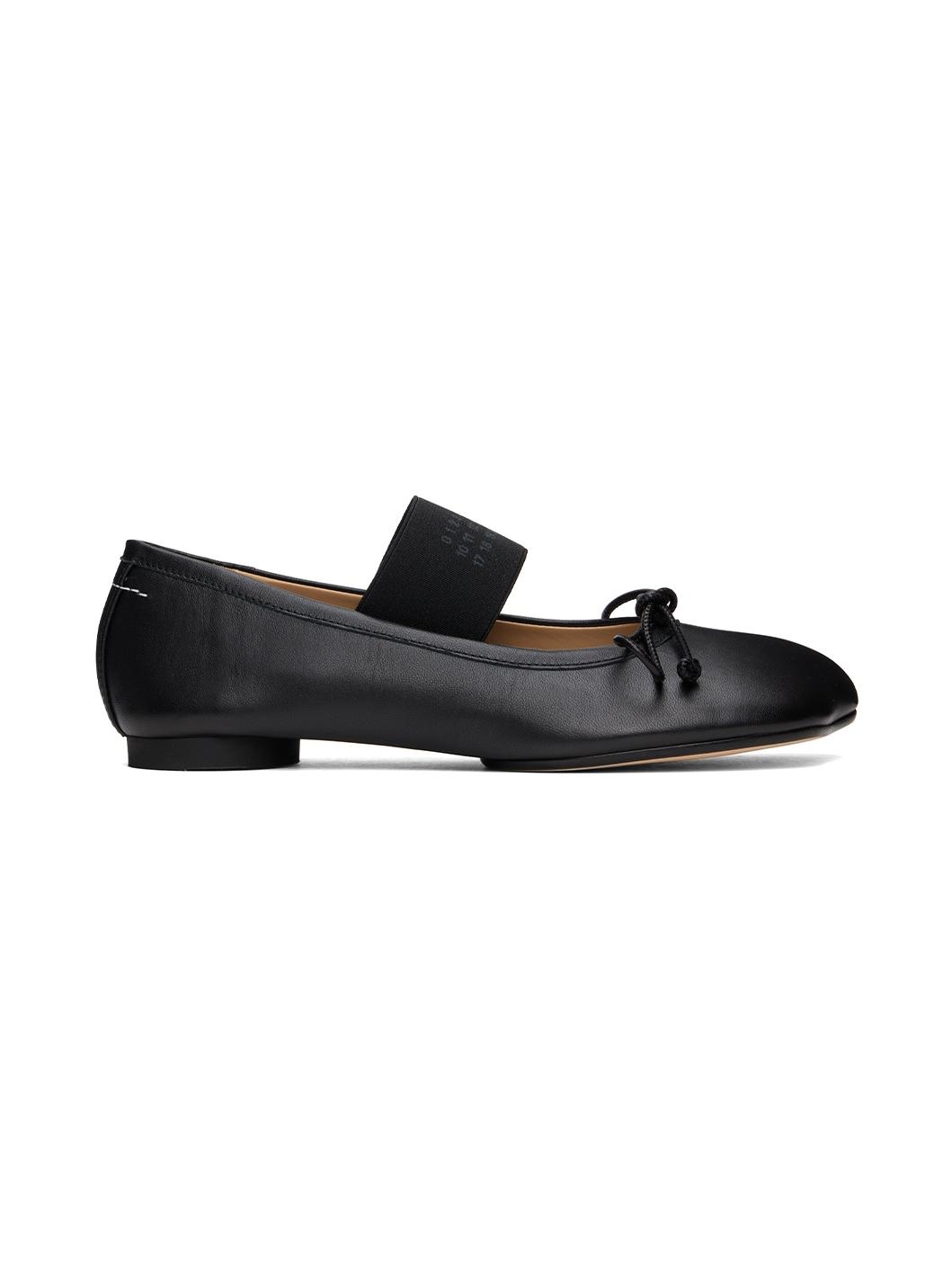 Black Anatomic Ballerina Flats - 1