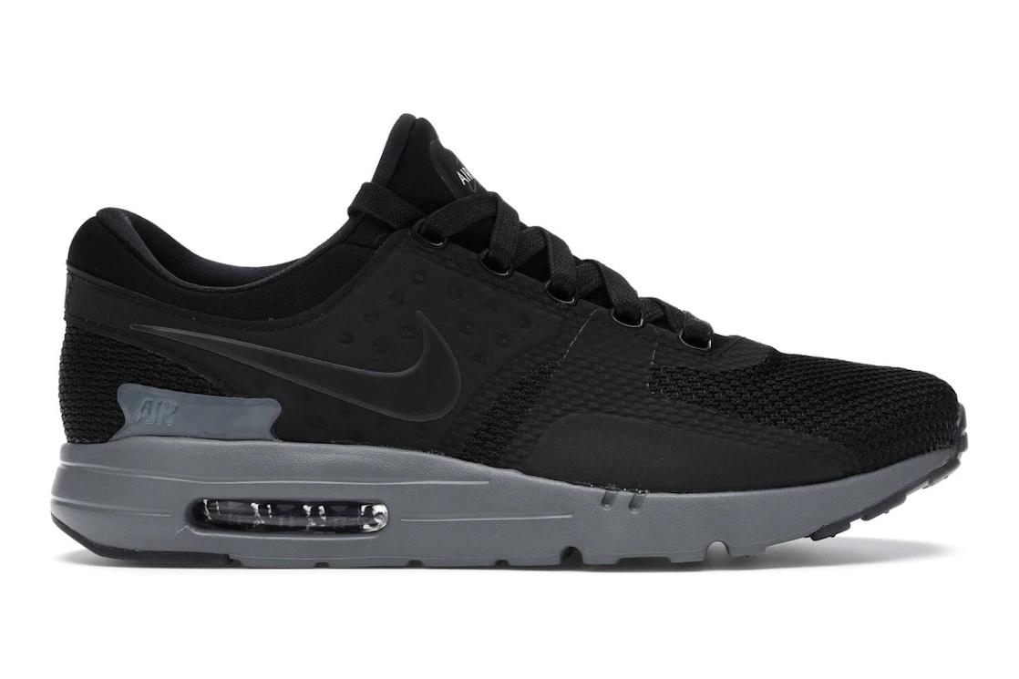 Nike Air Max Zero Black Dark Grey - 1