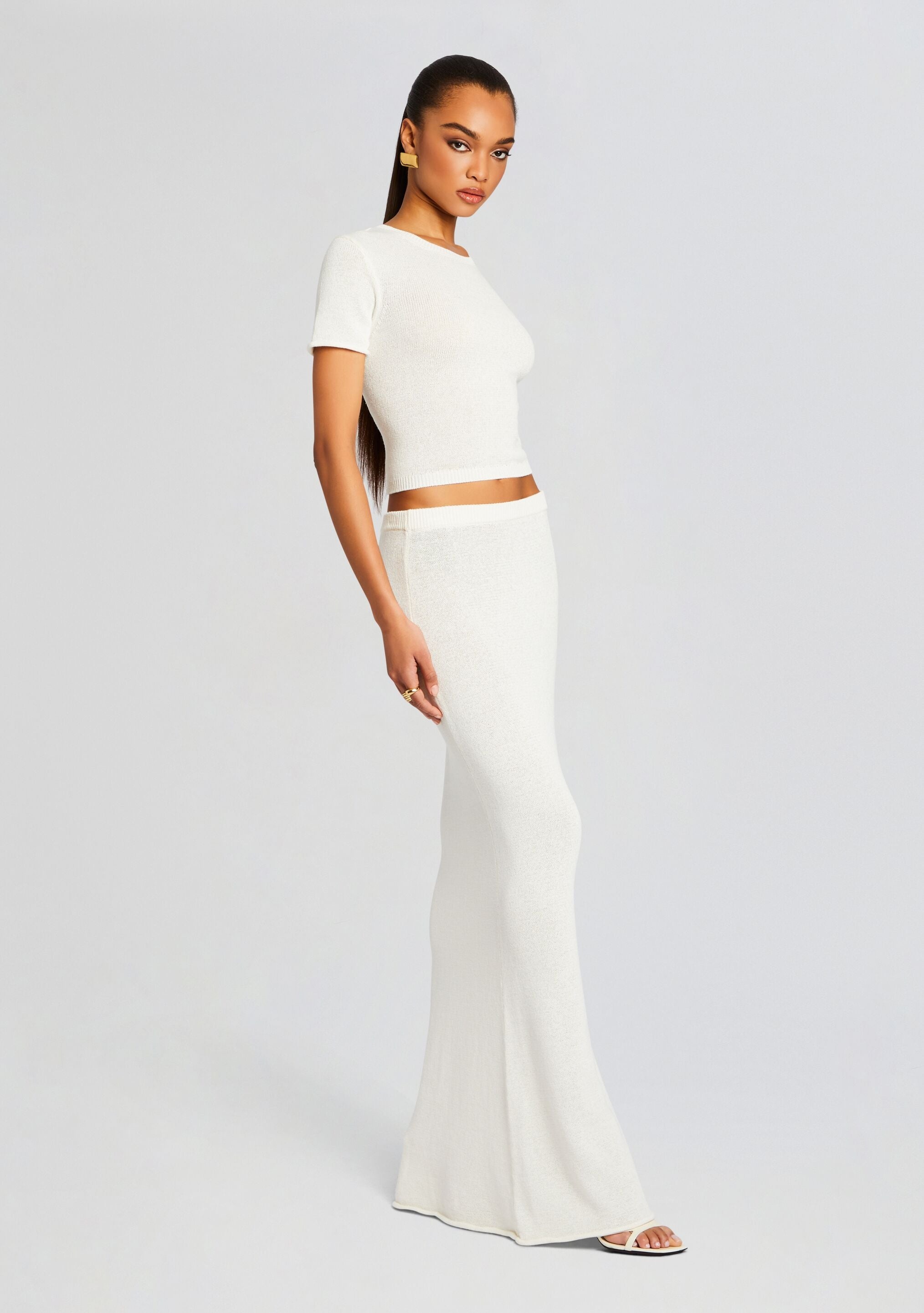 KORA KNIT MAXI SKIRT - 3