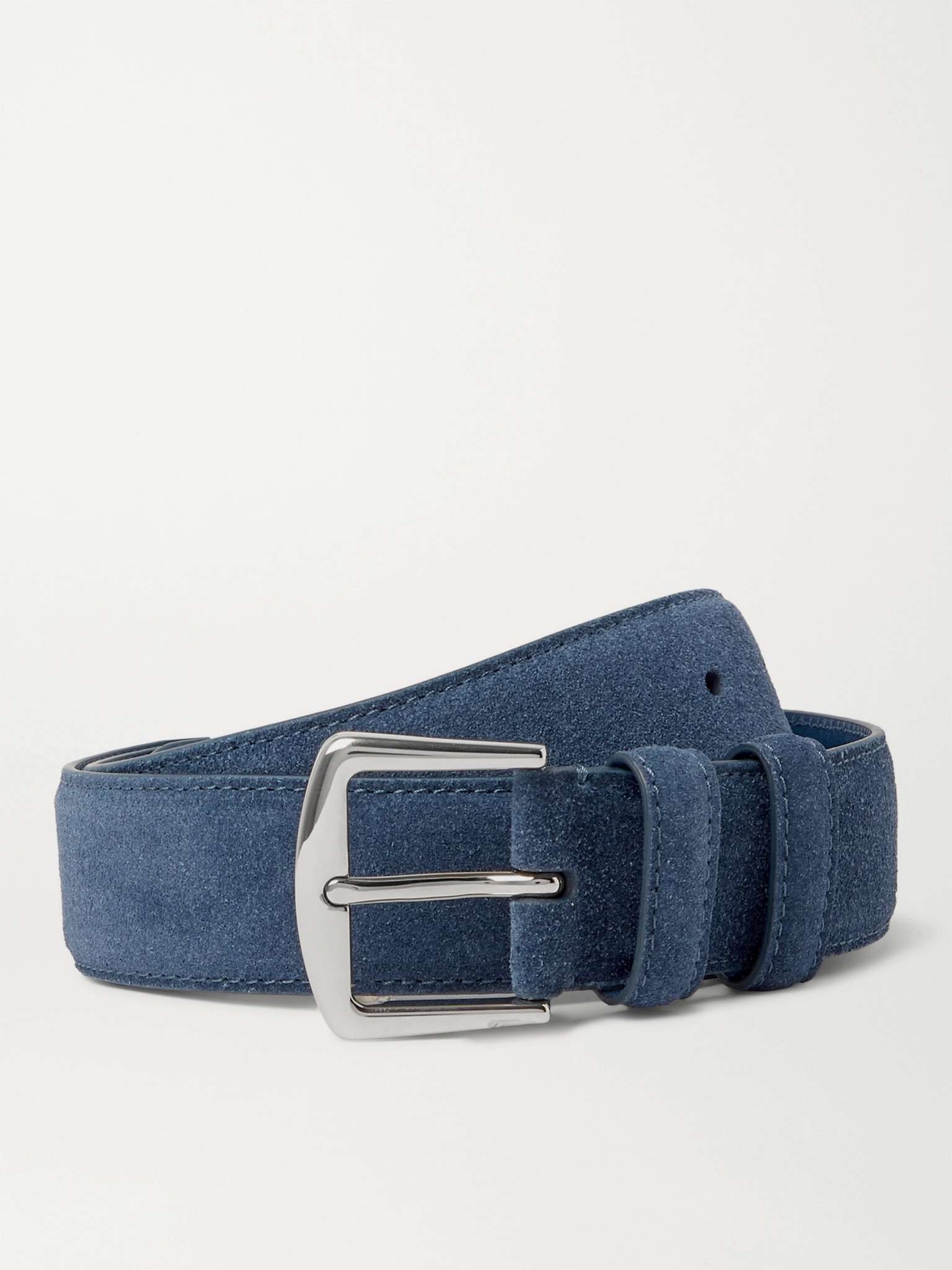 3.5cm Suede Belt - 1