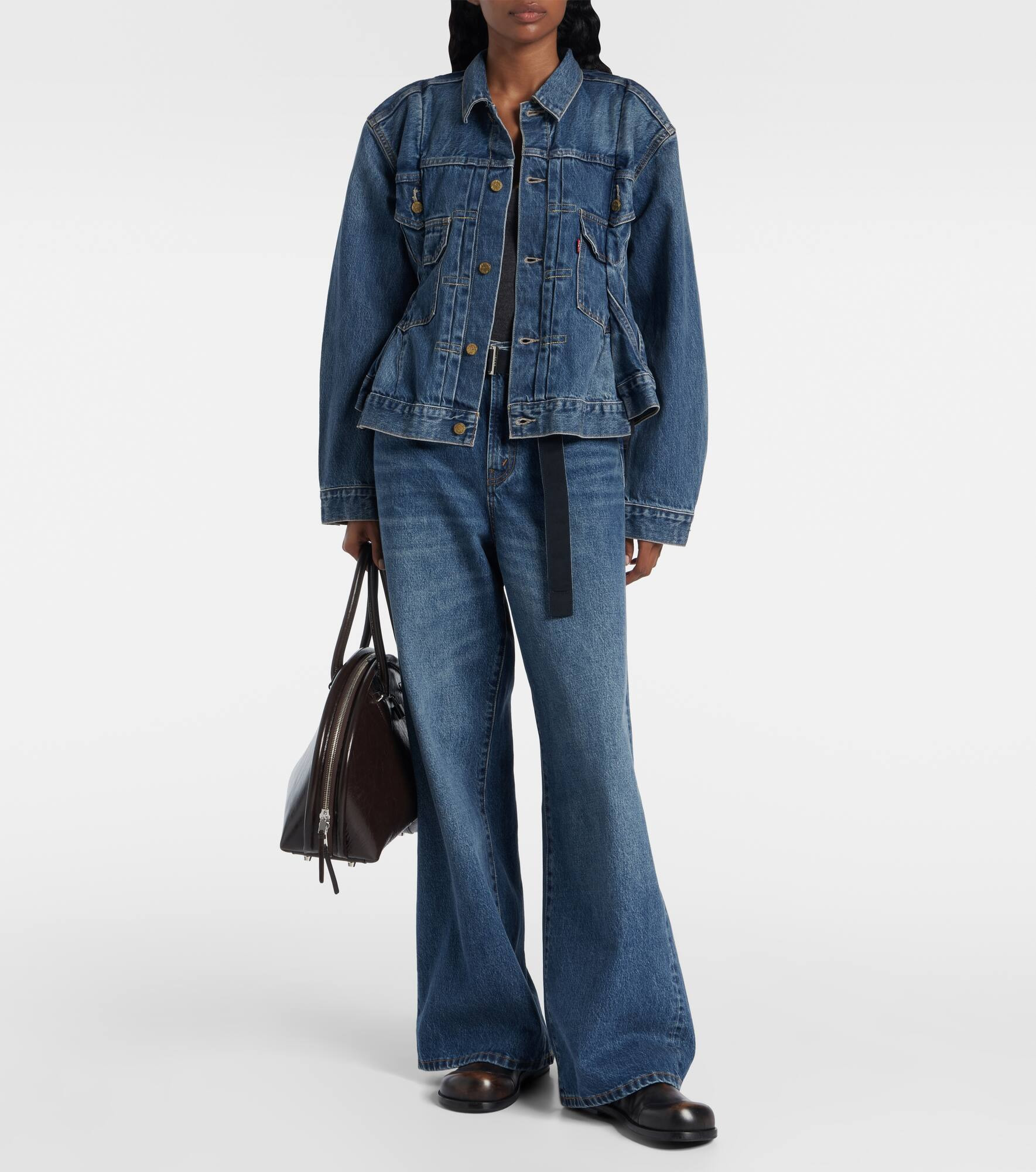 x Levi's® high-rise wide-leg jeans - 2