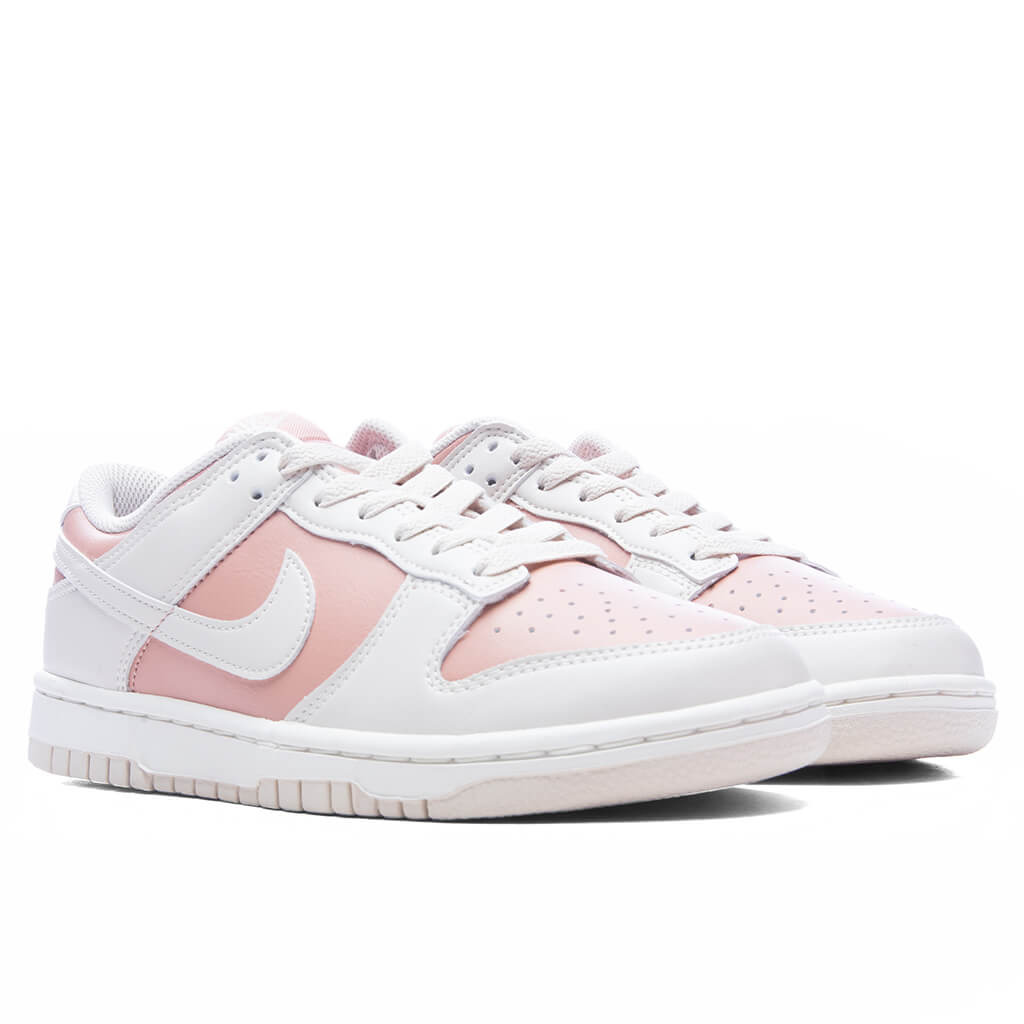 WOMEN'S DUNK LOW - PARTICLE PINK/LIGHT OREWOOD BROWN - 2
