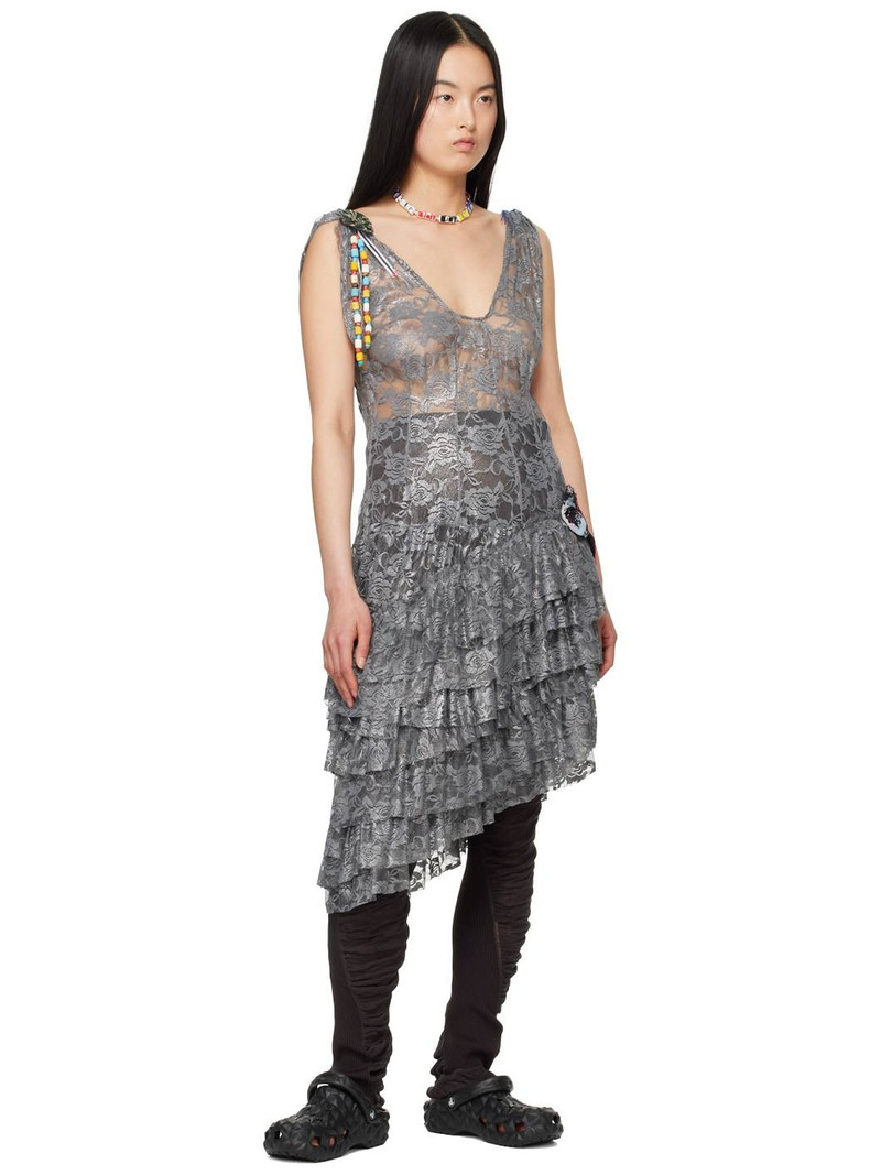 Black Classic Geometric Clogs 5