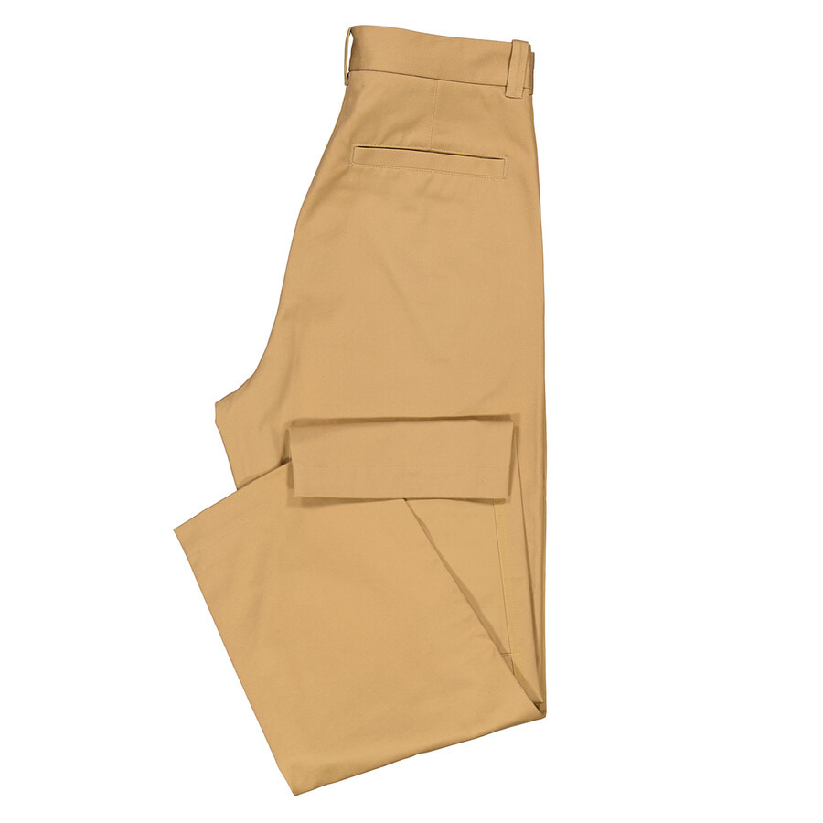 OAMC Men's Beige Shasta Straight-Leg Cotton Trousers - 7