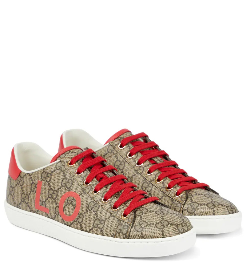 Valentine's Day GG Supreme Ace sneakers - 1
