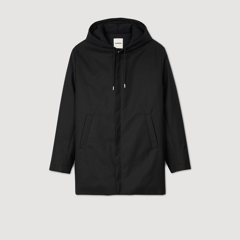 HOODED PARKA WITH ZIP 1