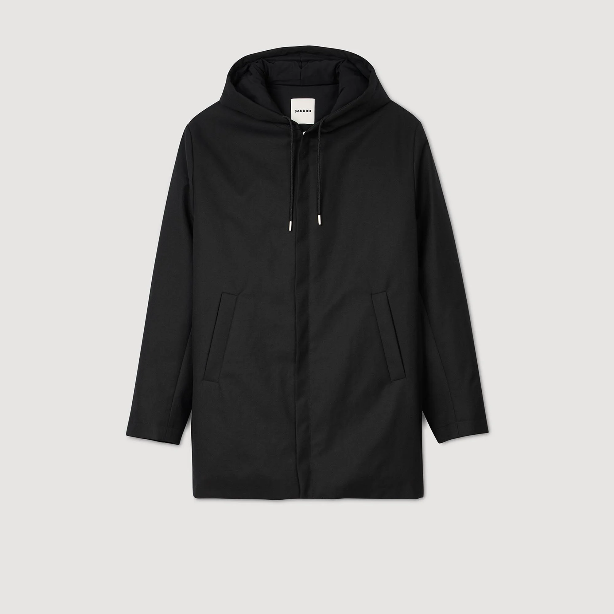 HOODED PARKA WITH ZIP - 1