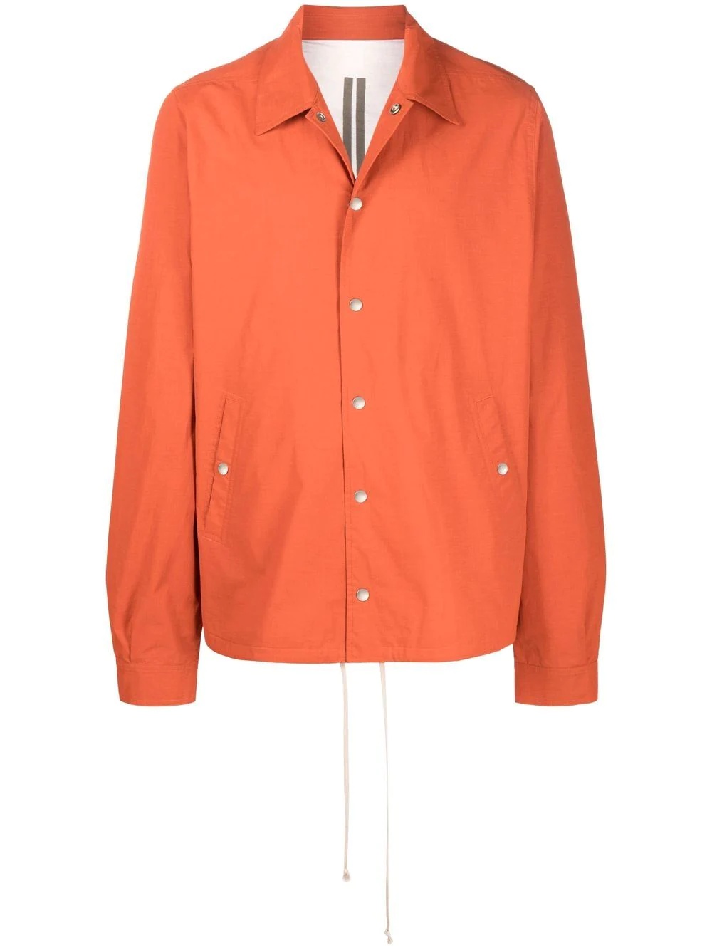 cotton shirt jacket - 1