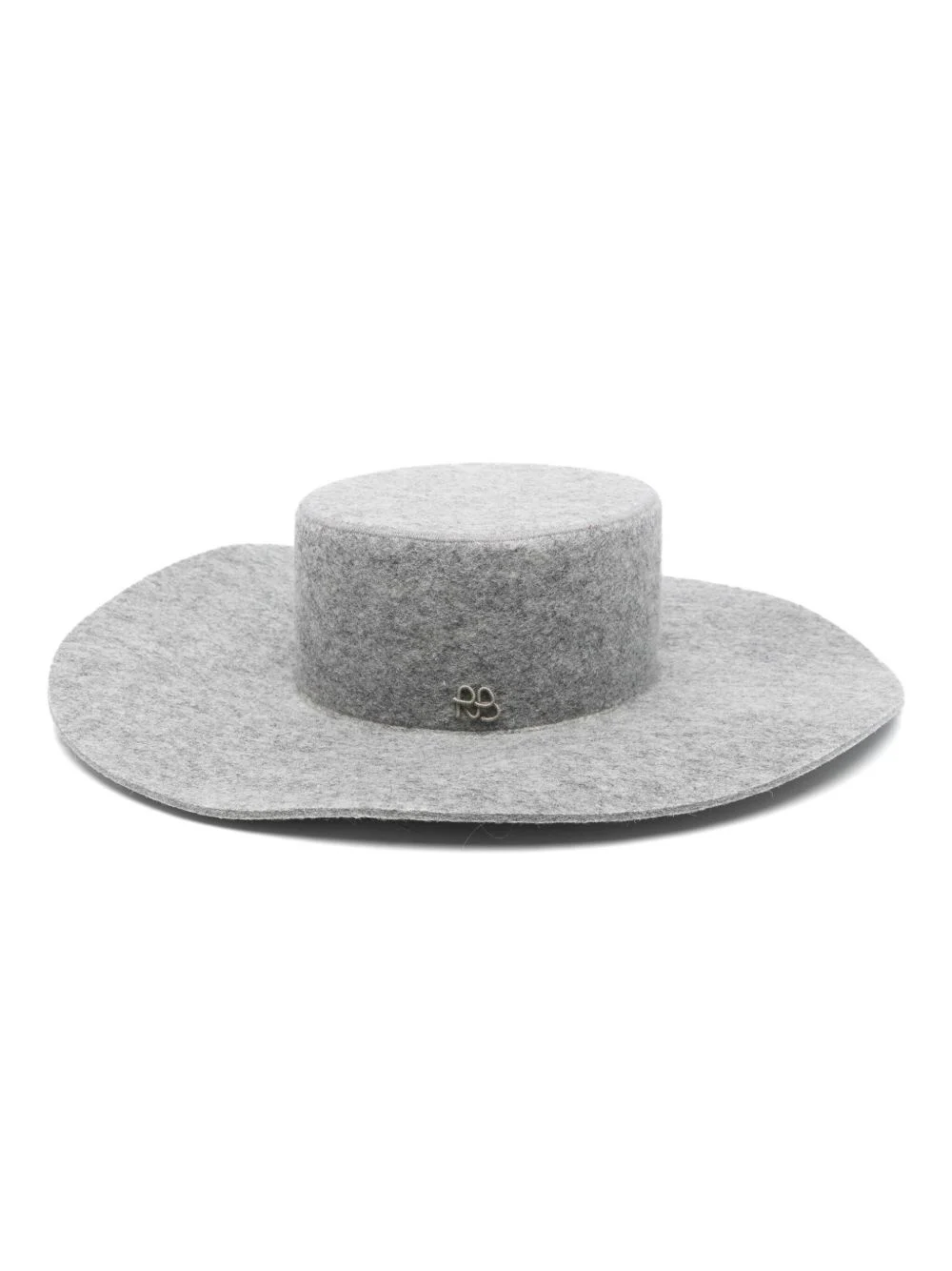 logo-embellished fedora hat - 1