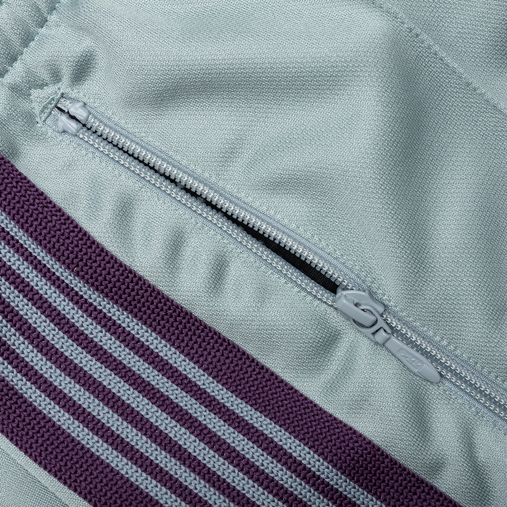 POLY SMOOTH BOOT-CUT TRACK PANT - SAX - 4