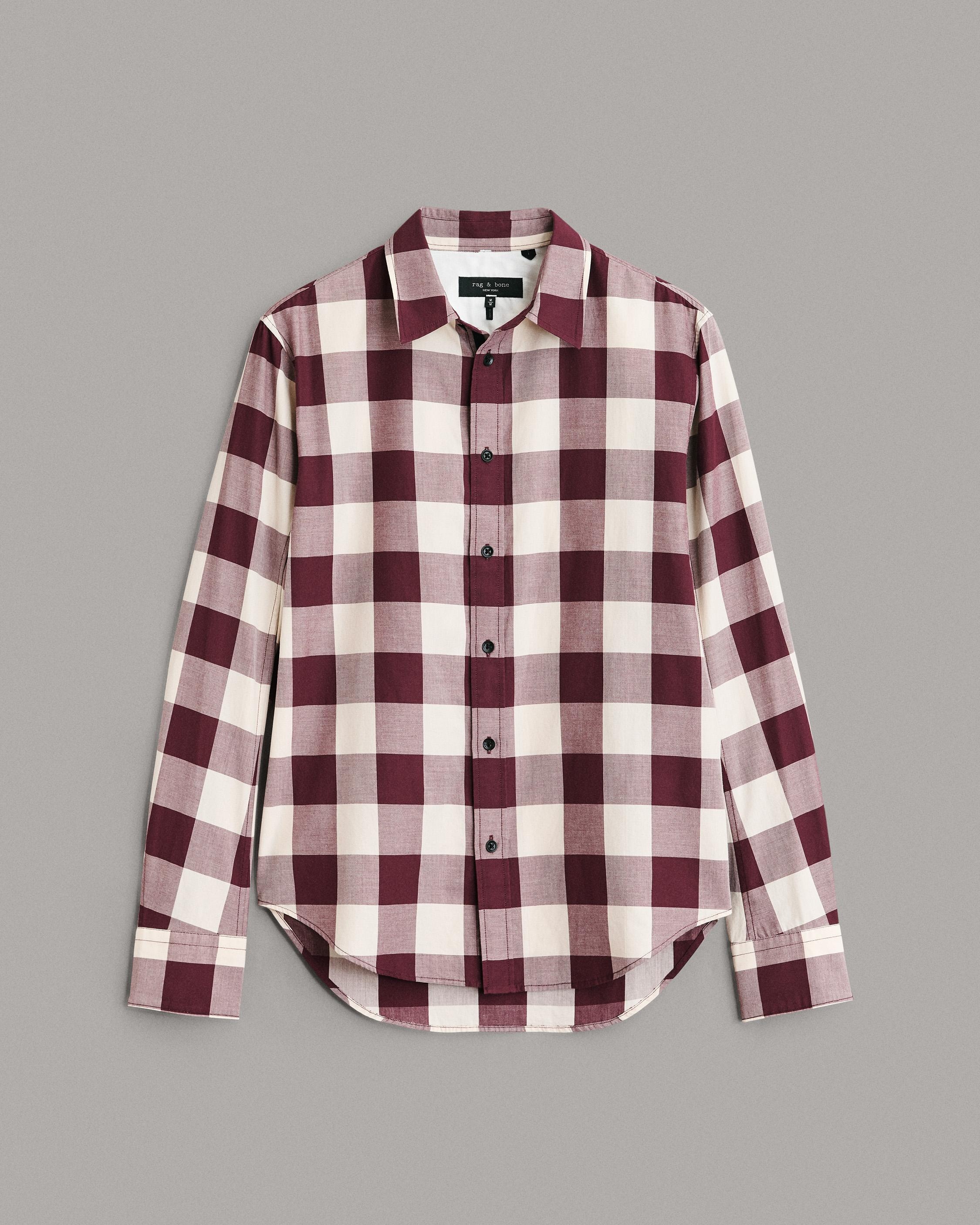 Engineered Check Cotton Shirt
Classic Fit Shirt - 1