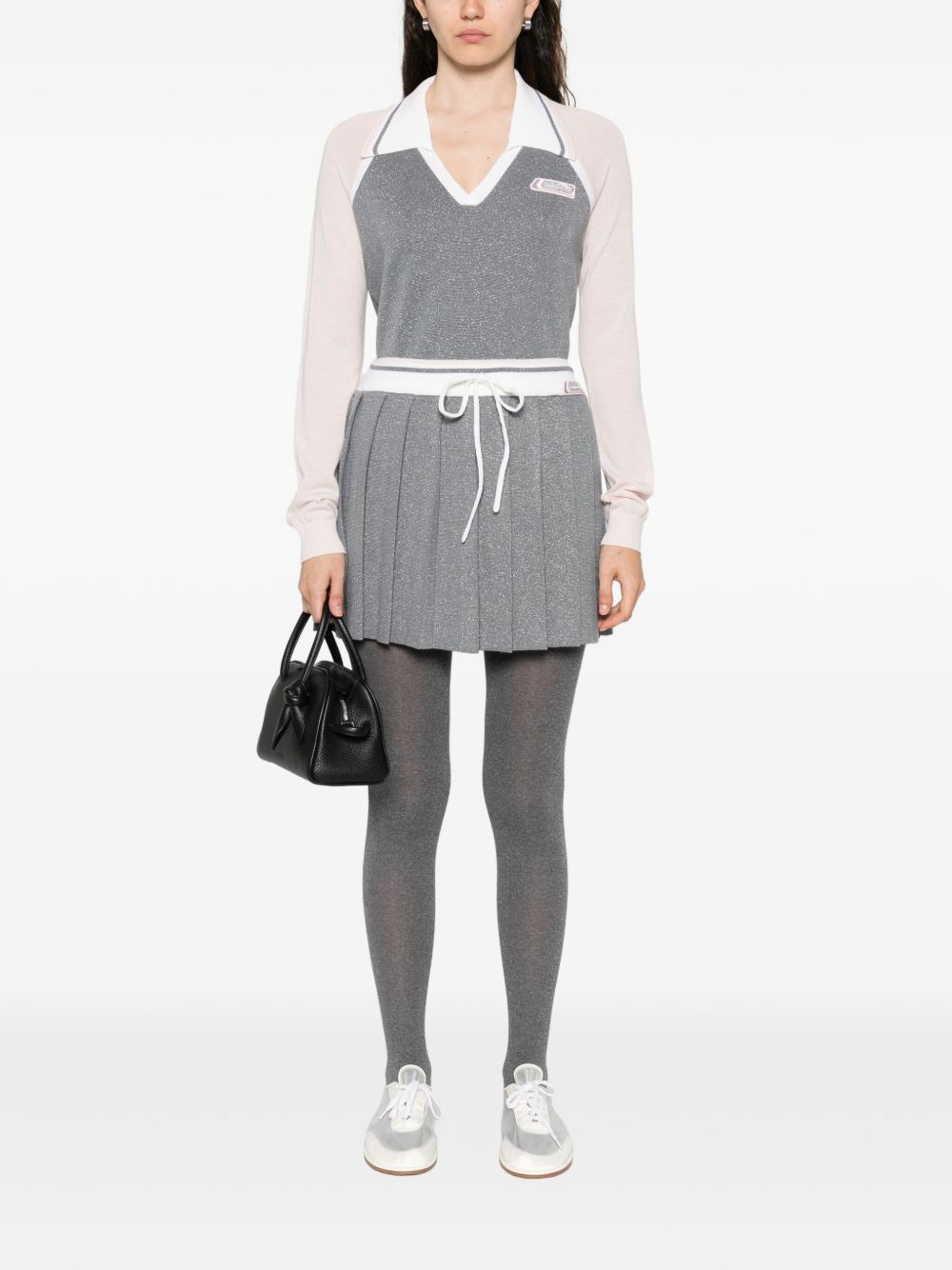 pleated drawstring skirt - 2