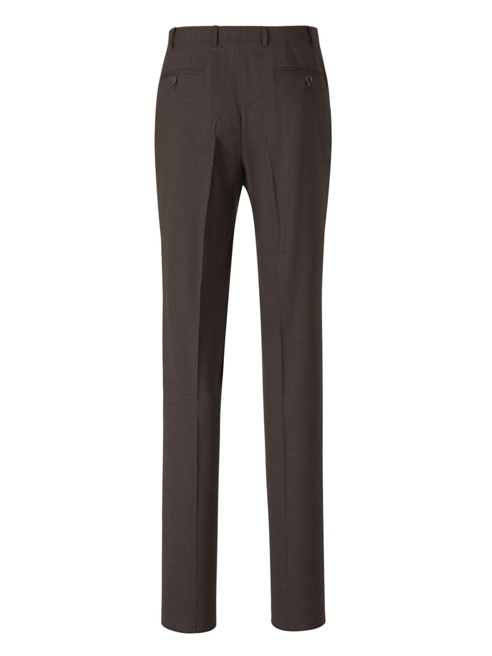 creased tailored trousers - 2