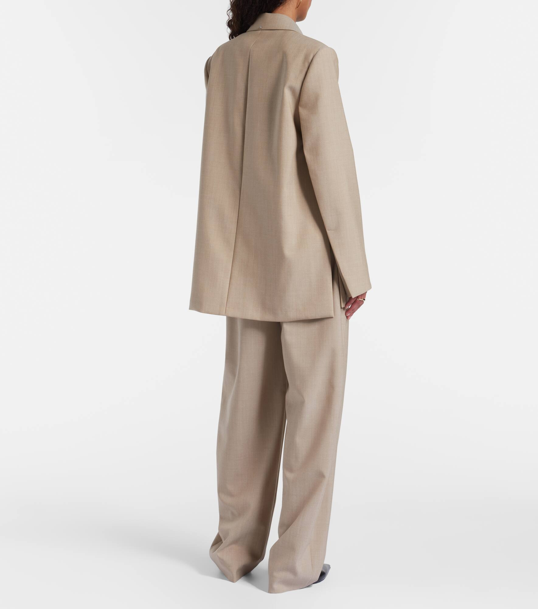 Tubinga belted virgin wool blazer - 3