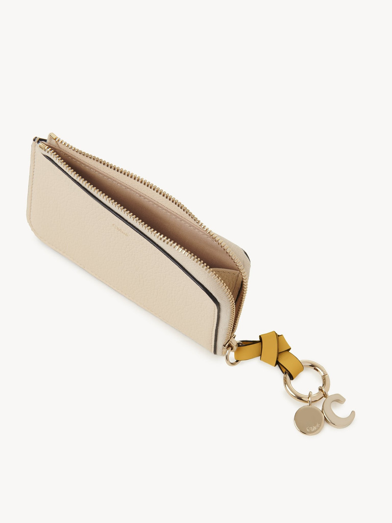 Chloé ALPHABET PURSE IN GRAINED LEATHER outlook