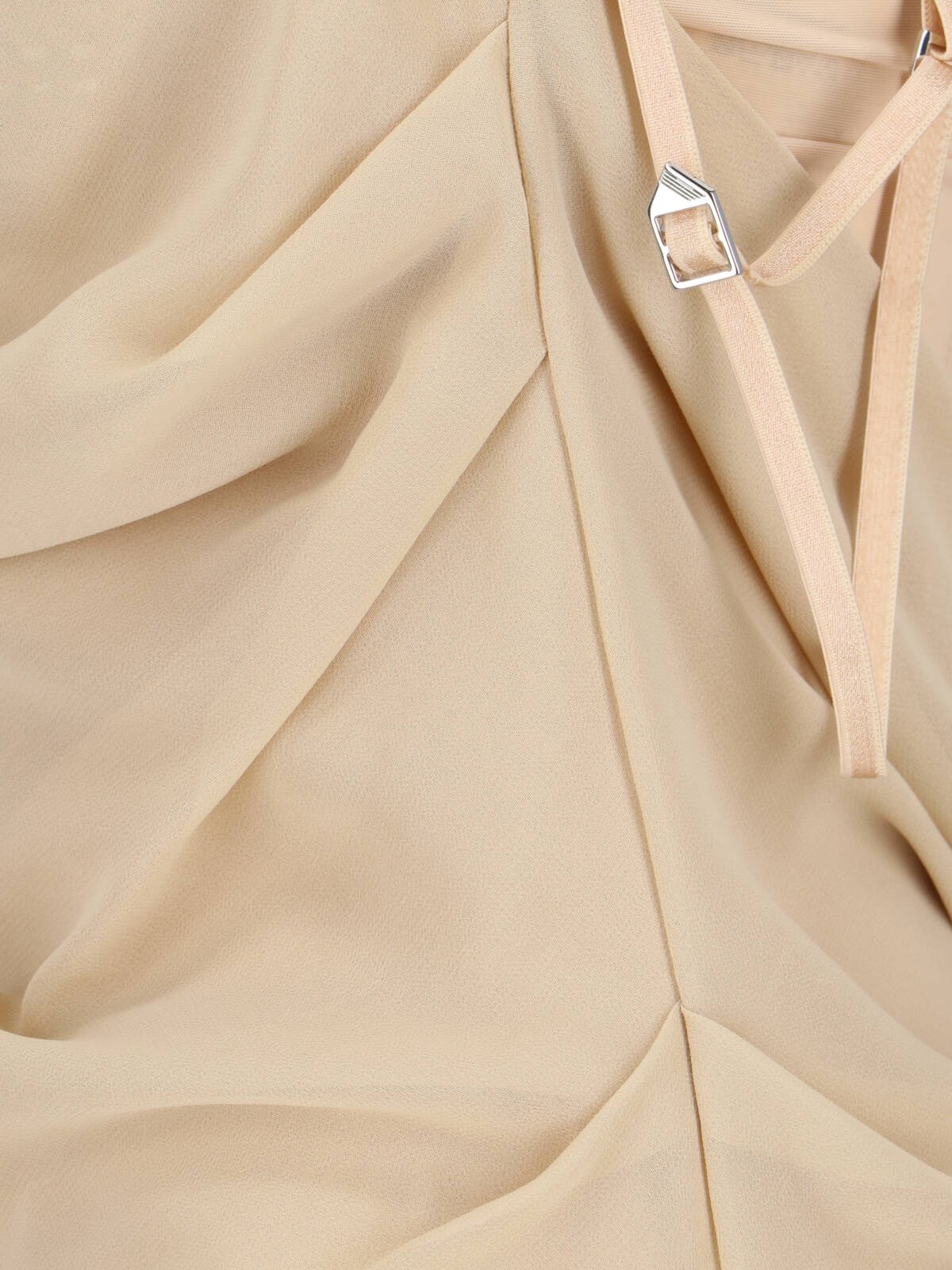 MIDI DRESS WITH RHINESTONES - 4