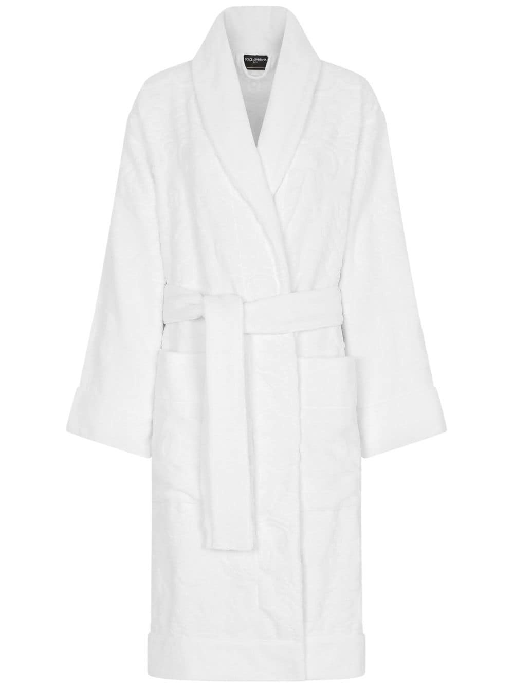 long sleeve bathrobe - 1