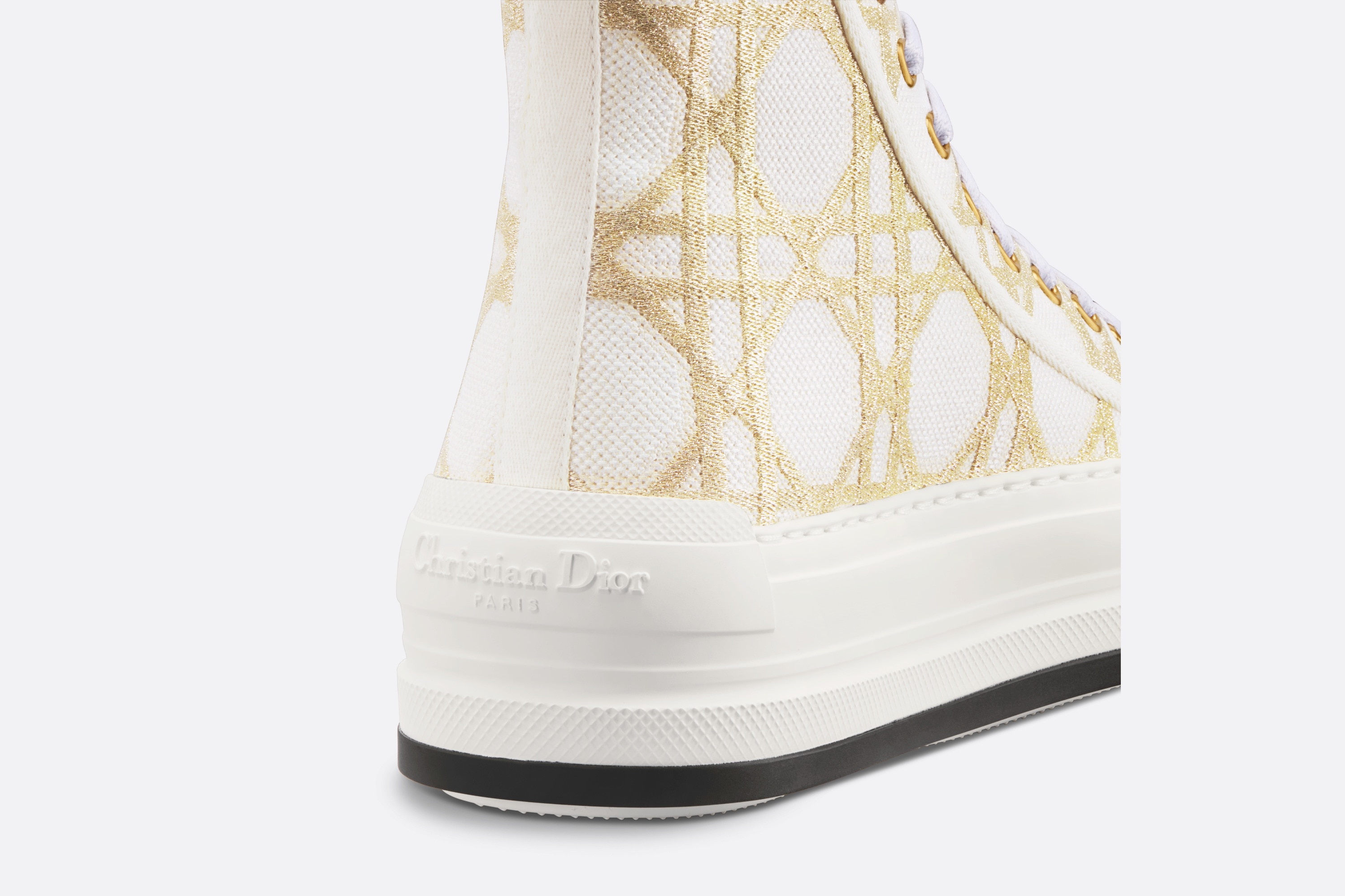 Dior Or Walk'n'Dior High-Top Platform Sneaker - 5