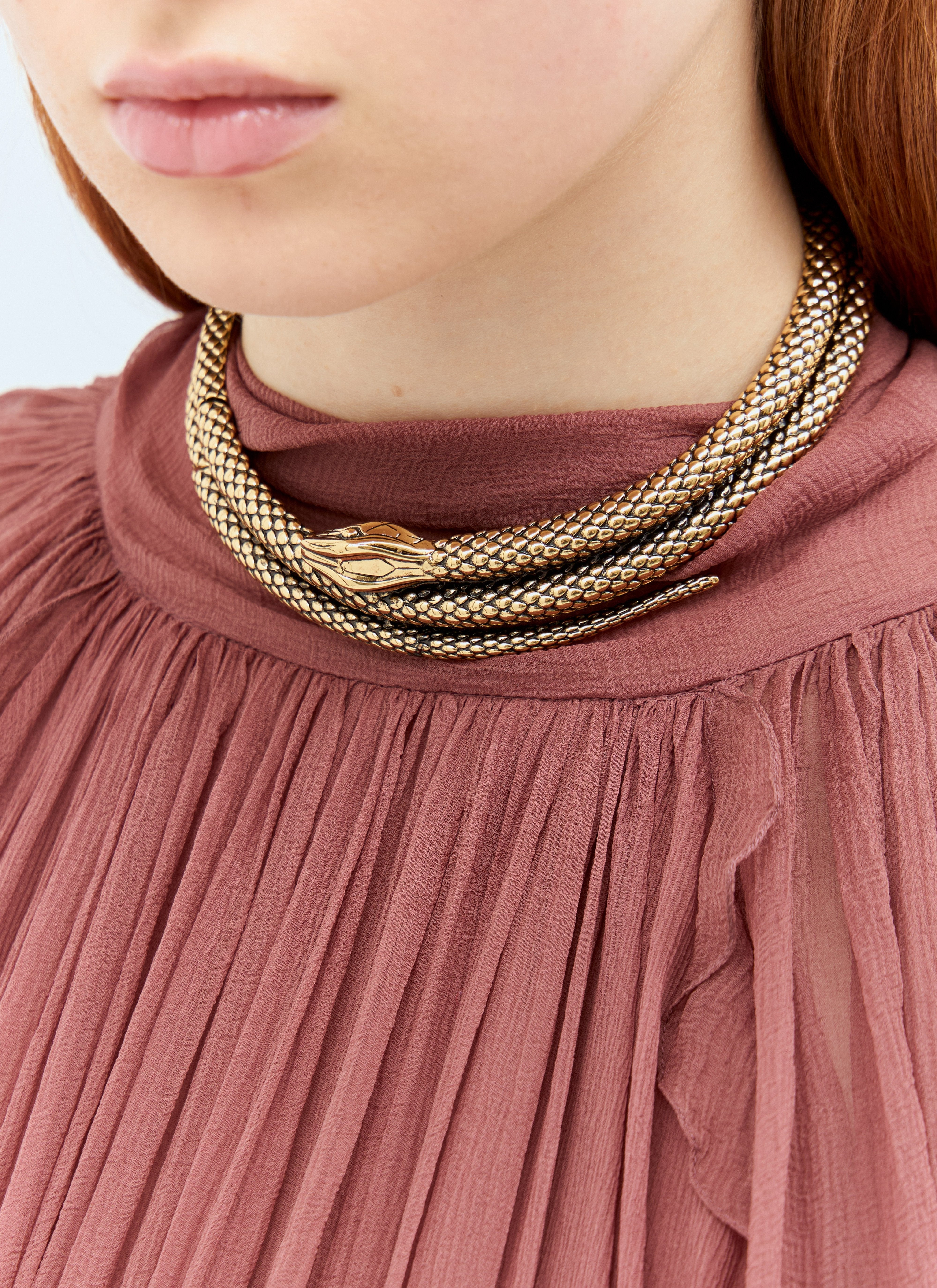 Chloé Women Snake Choker - 3