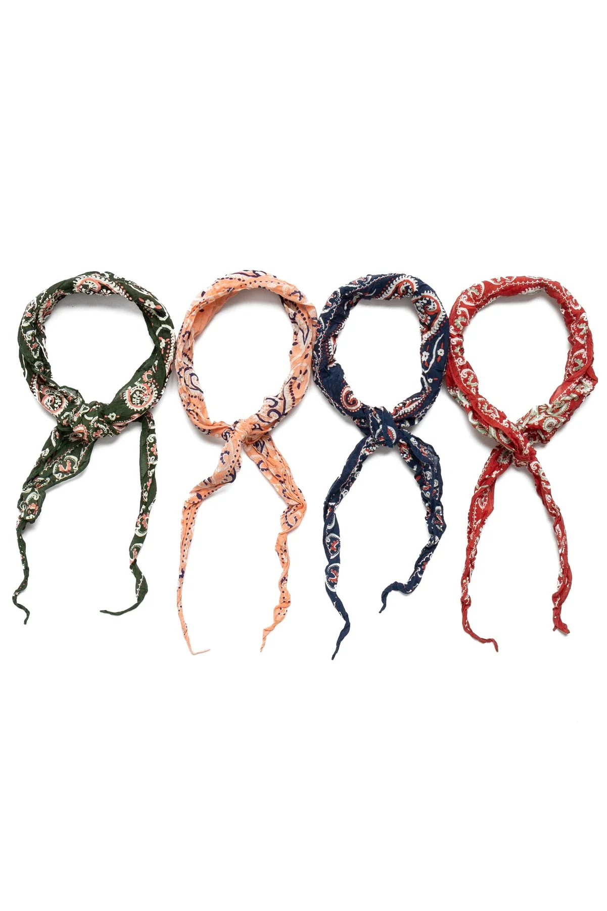 WASHER Silk Neckerchief (Paisley) - 1