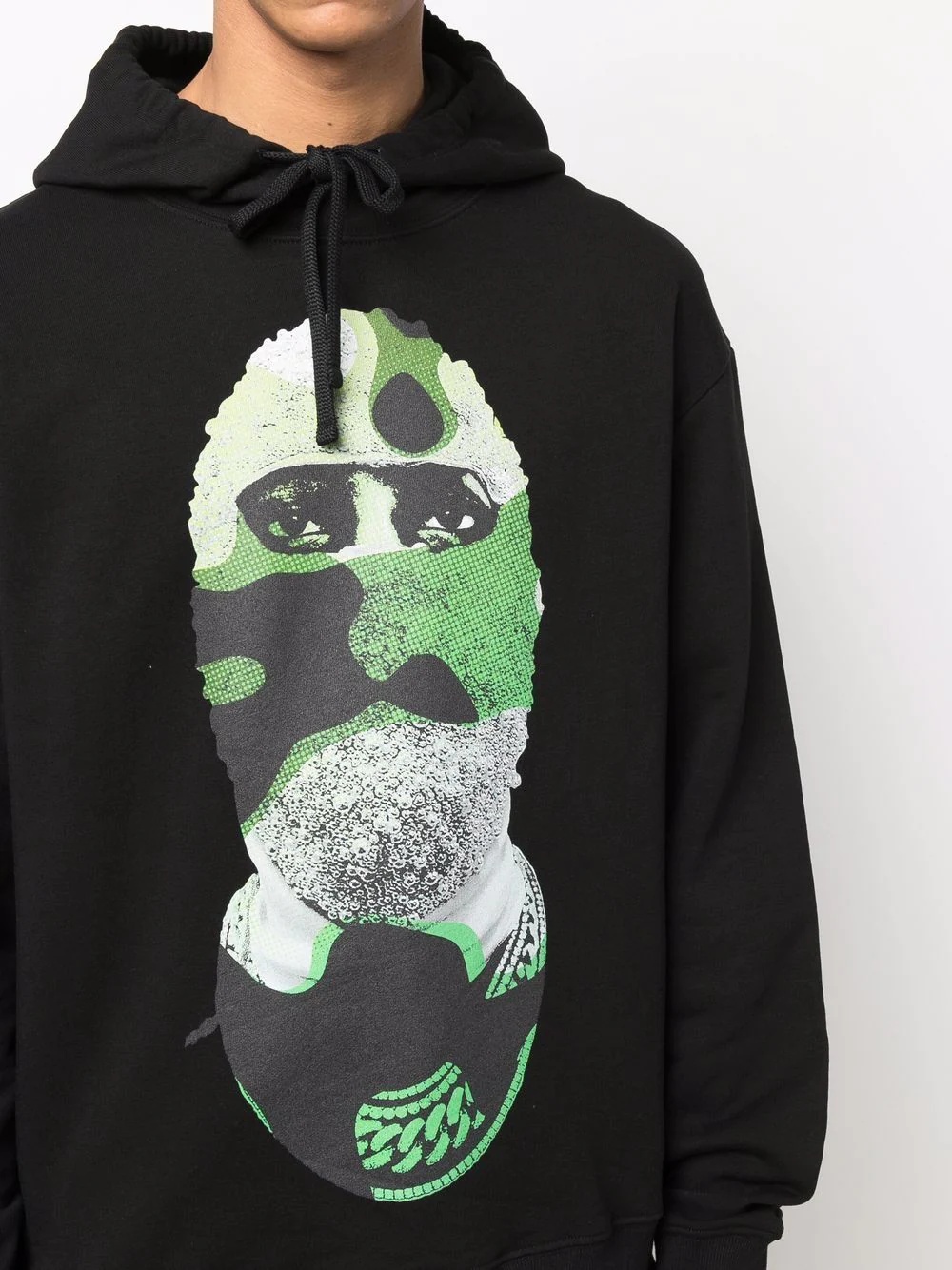 graphic-print cotton hoodie - 5