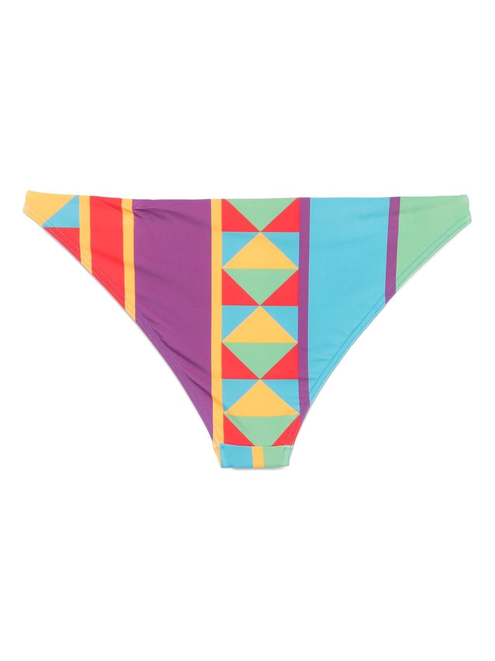 x Paula's Ibiza geometric-print bikini bottoms - 2