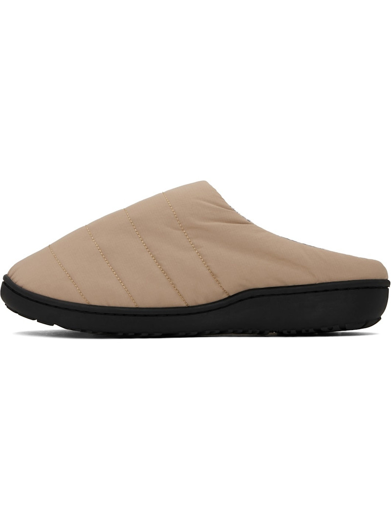 A.P.C. Beige SUBU Edition F-Line Slippers outlook