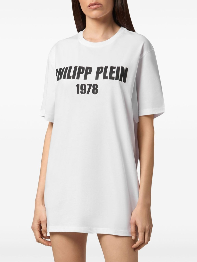 PHILIPP PLEIN 1978 logo-print T-shirt outlook