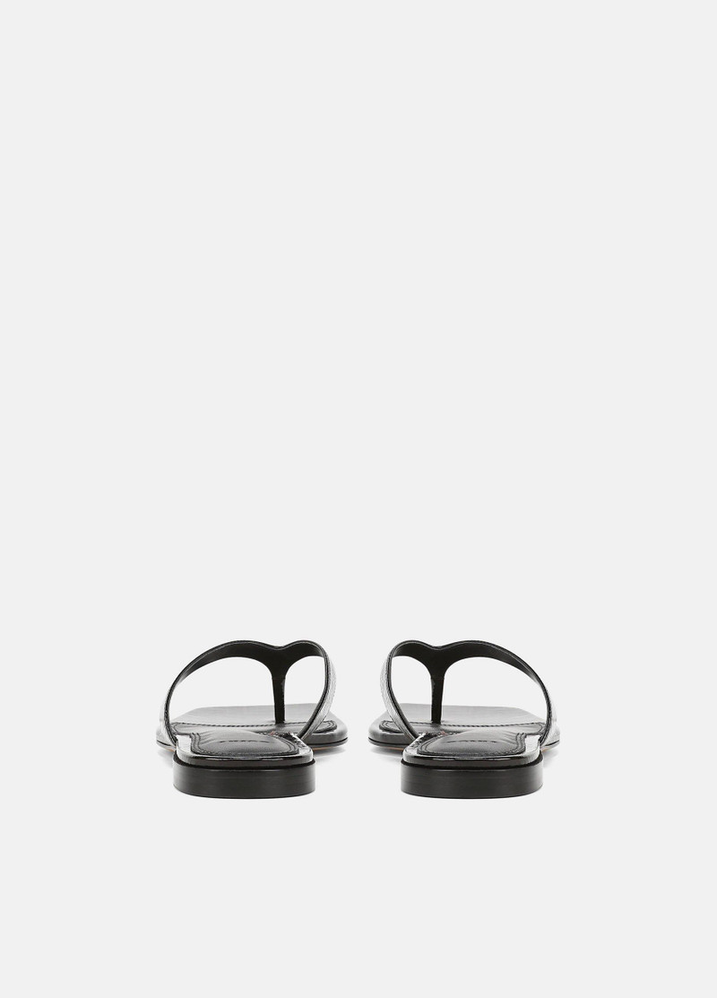 Vince San Juan Patent Leather Thong Sandal outlook